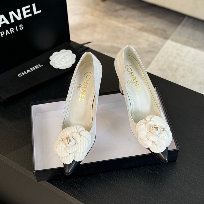 Chanel Shoes Heel height 8 cm Lambskin 55218-1