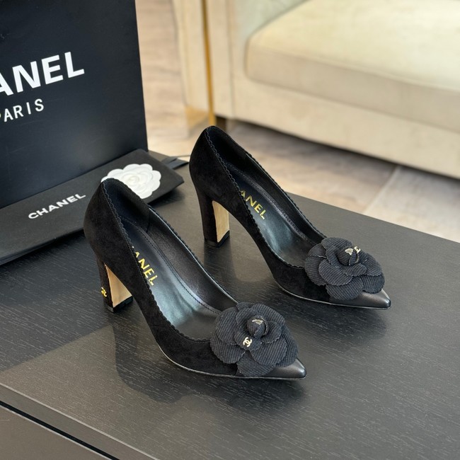 Chanel Shoes Heel height 8 cm Lambskin 55218-3