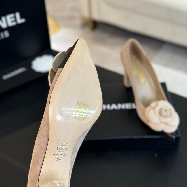 Chanel Shoes Heel height 8 cm Lambskin 55218-4