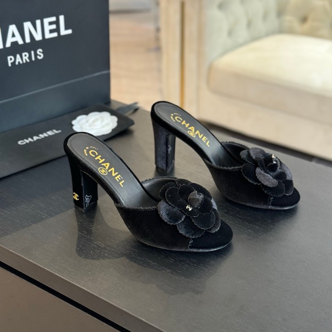 Chanel Shoes Heel height 8 cm Lambskin 55219-2