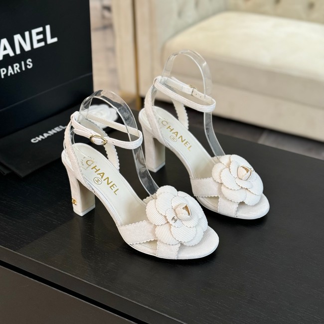 Chanel Shoes Heel height 8 cm Lambskin 55220-3