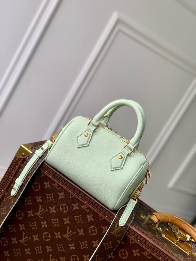 Louis Vuitton Speedy Bandouliere M24598 light green