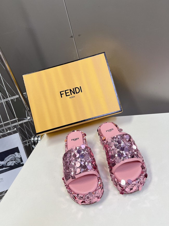 Fendi WOMENS SANDAL Heel 6CM 55240-3