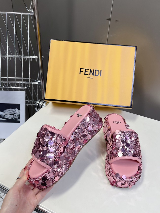 Fendi WOMENS SANDAL Heel 6CM 55240-3