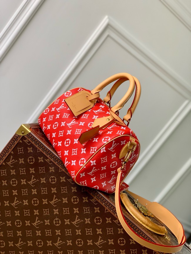 Louis Vuitton NEW Speedy P9 Bandouliere 25 M11561 red