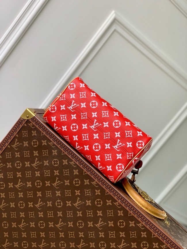 Louis Vuitton NEW Speedy P9 Bandouliere 25 M11561 red