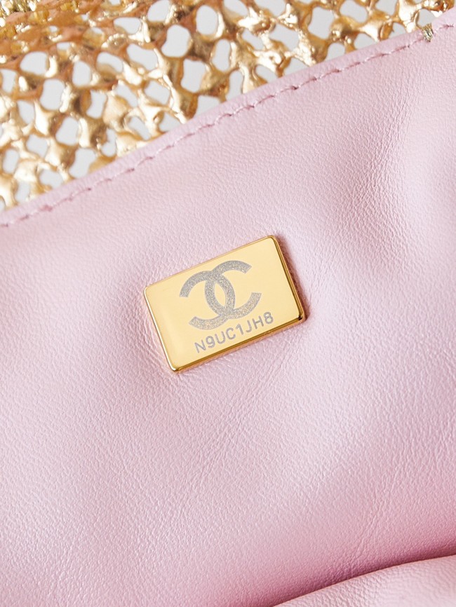 CHANEL EVENING BAG AS4894 Light Pink