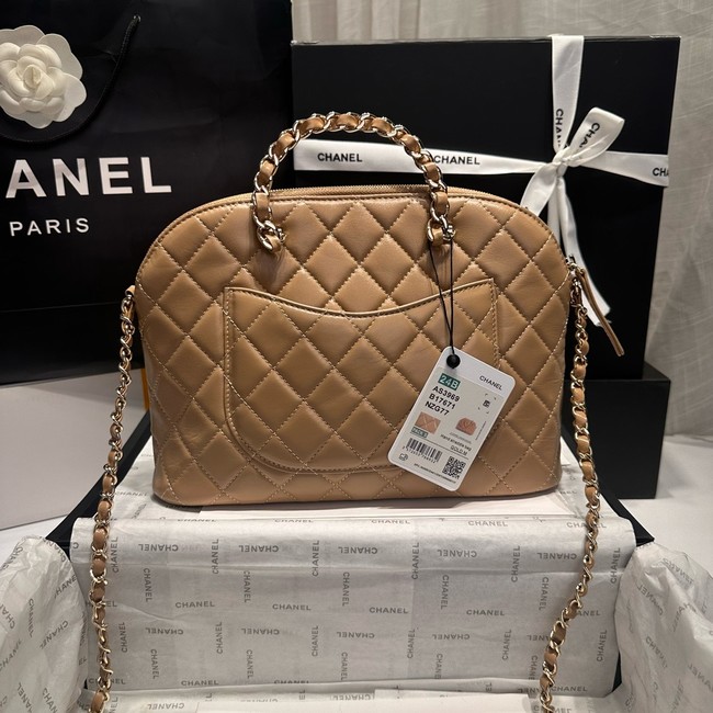 CHANEL SMALL SHOPPING BAG AS3969 Dark Beige