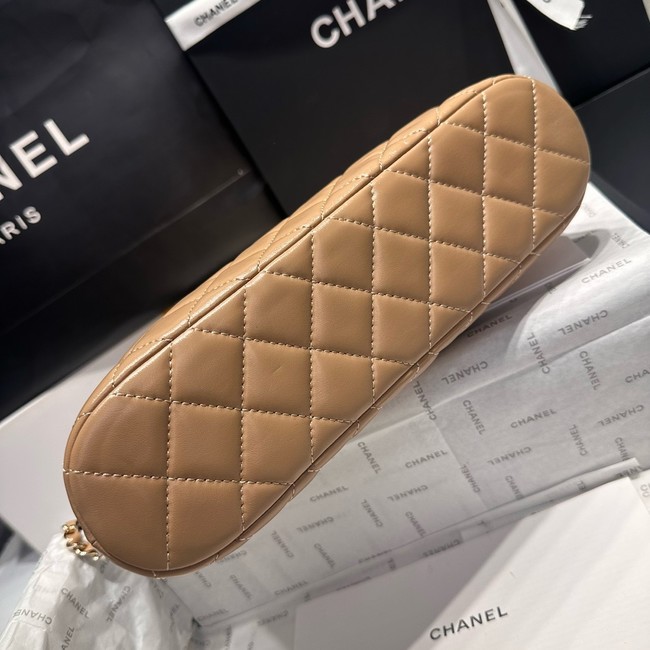 CHANEL SMALL SHOPPING BAG AS3969 Dark Beige