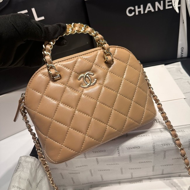 CHANEL SMALL SHOPPING BAG AS5130 Dark Beige