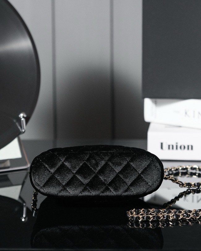 CHANEL MINI SHOPPING BAG AS5131 Velvet black