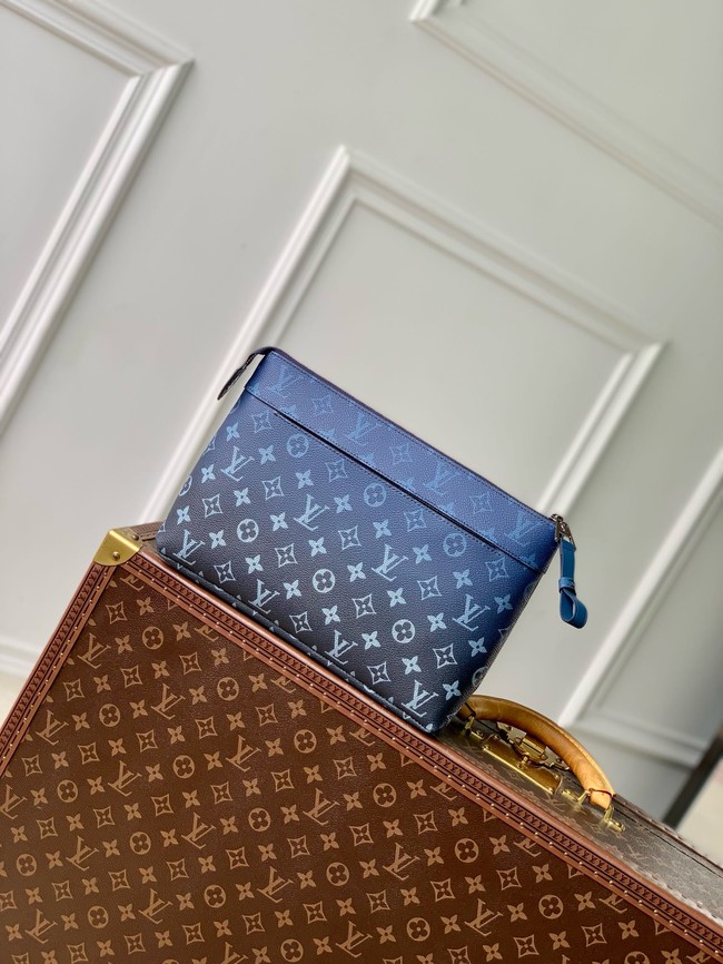 Louis Vuitton Pochette Voyage MM M11545 Navy Blue