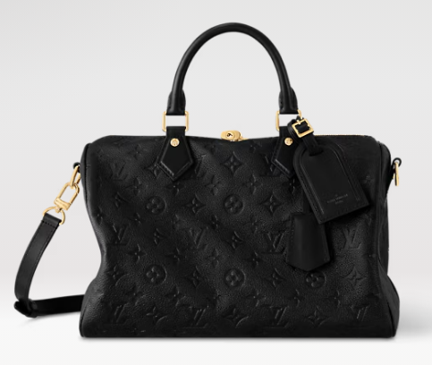 Louis Vuitton Speedy Soft 30 M47186 Black