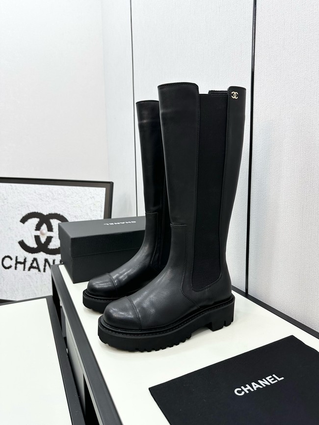 Chanel WOMENS HIGH BOOTS Lambskin heel 55234-2