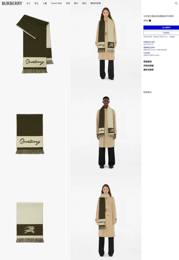 Burberry Scarf BBC00179