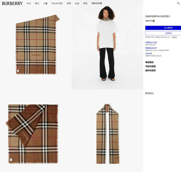 Burberry Scarf BBC00190