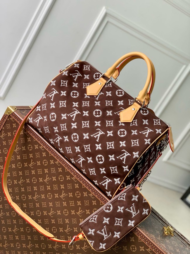 Louis Vuitton NEW Speedy M24428 brown