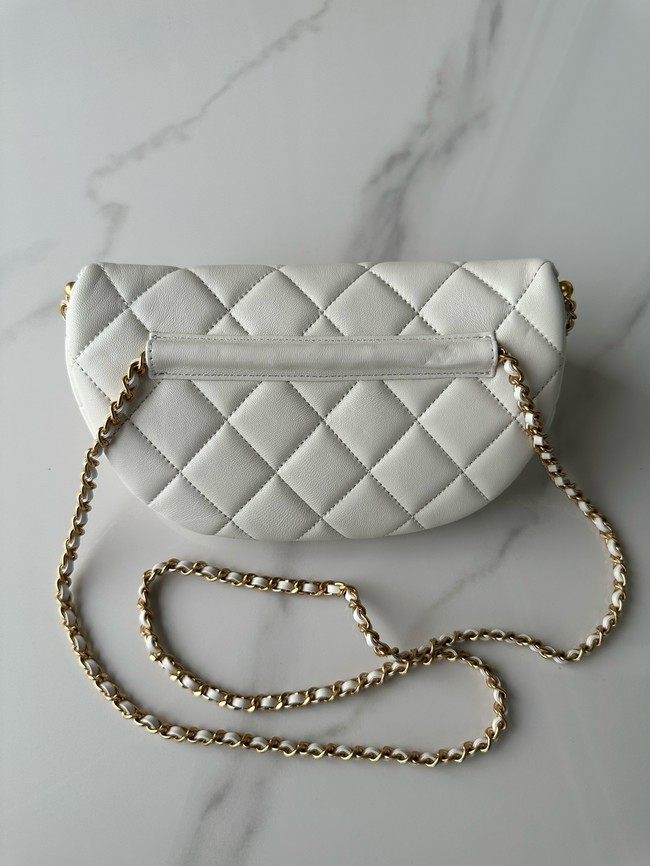 Chanel WAIST BAG AS4991 White