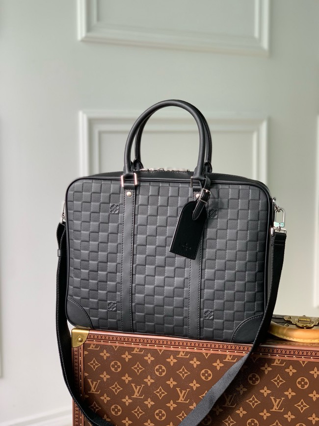 Louis Vuitton Slim Briefcase NV N45288 black