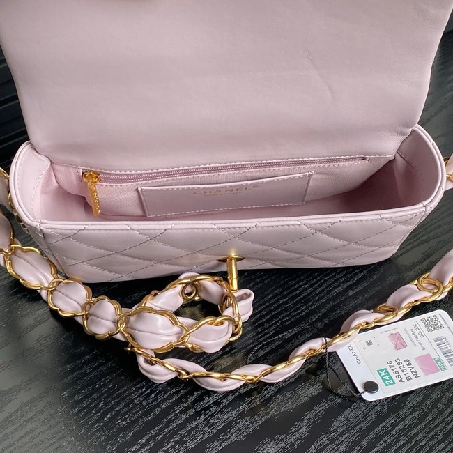 Chanel FLAP BAG AS5174 Light purple