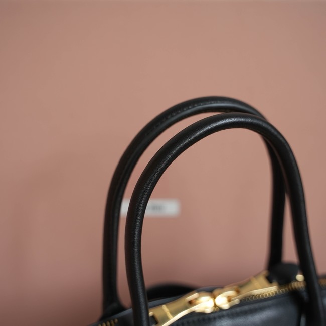 MIU MIU Leather Handle Bag 5BB168 black