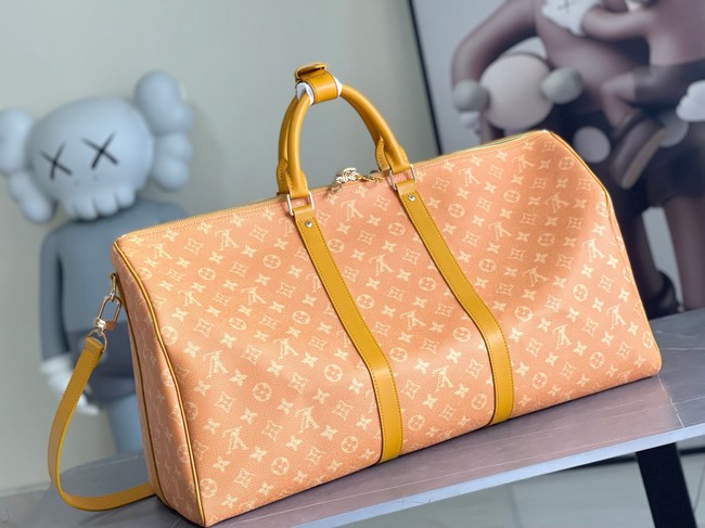 Louis Vuitton Keepall Bandouliere 55 M11558 orange