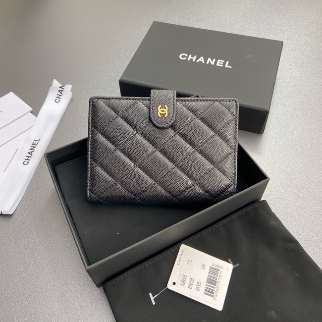 Chanel CLASSIC CARD HOLDER 96066-1 BLACK