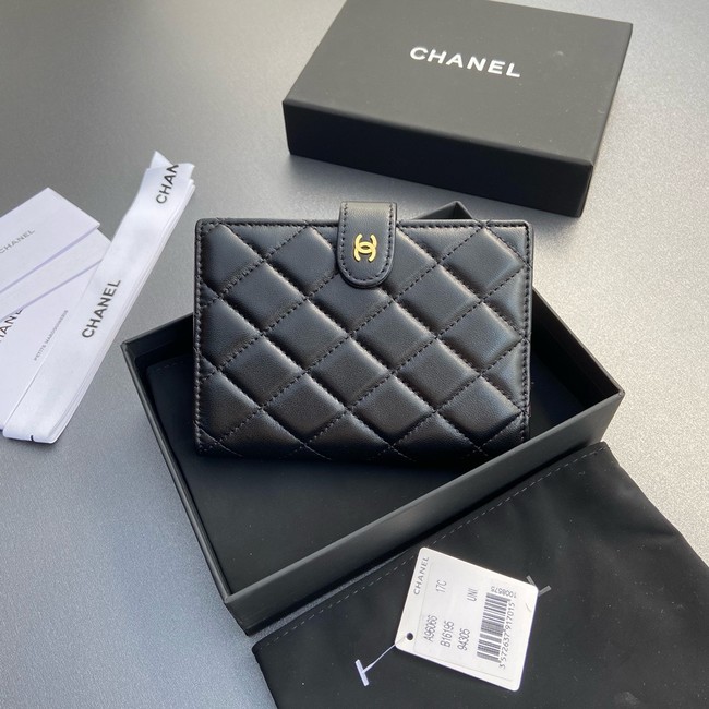 Chanel CLASSIC CARD HOLDER 96066-3 BLACK