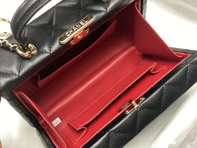 CHANEL SMALL BOX BAG AS5167 black