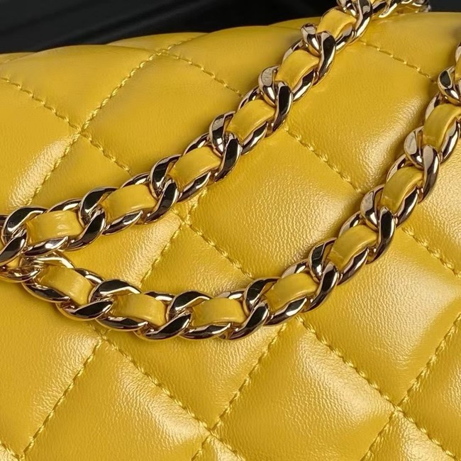 Chanel CAMERA CASE AS5222 yellow