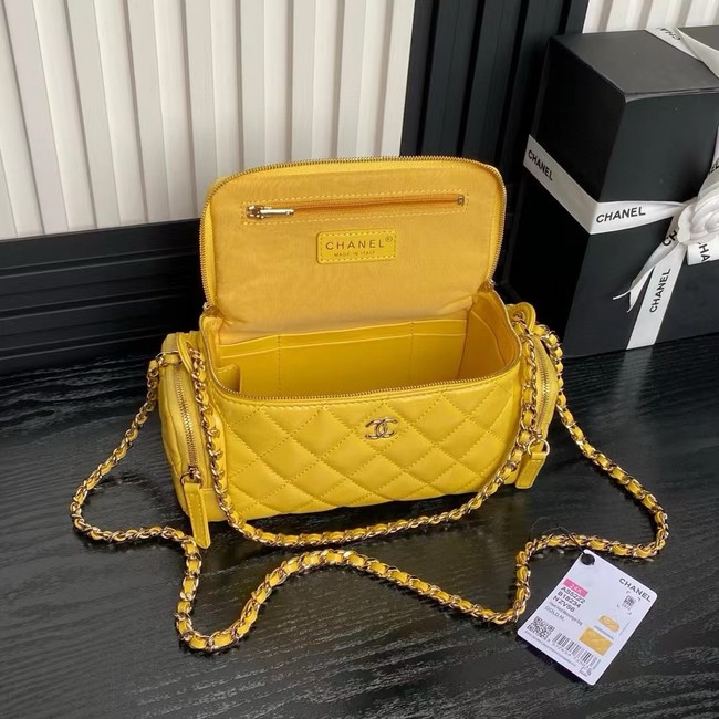 Chanel CAMERA CASE AS5222 yellow