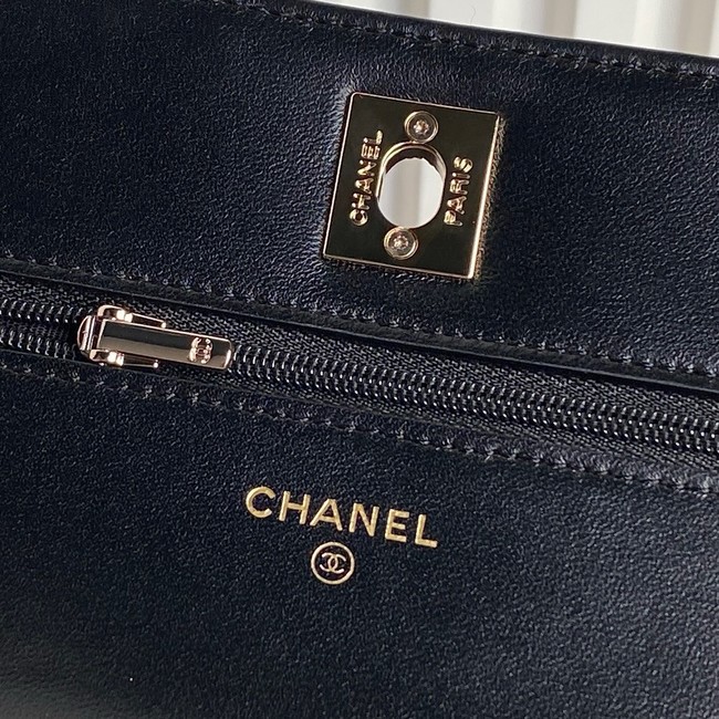 Chanel WALLET ON CHAIN AP4299 black