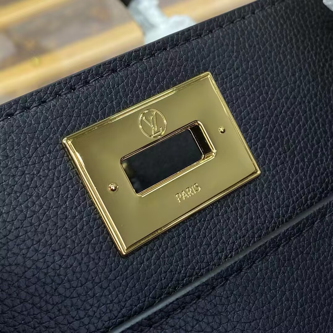 Louis Vuitton Original Leather ON MY SIDE M22225 Black