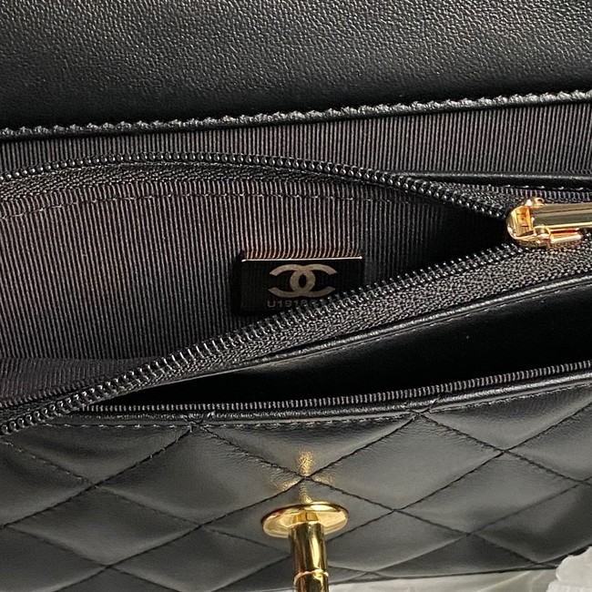 Chanel WALLET ON CHAIN AP4282 Black