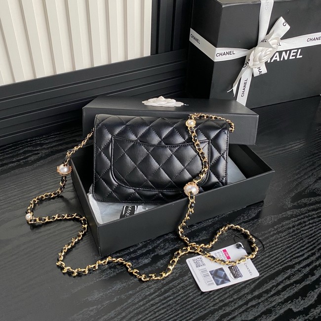 Chanel WALLET ON CHAIN AP4282 Black