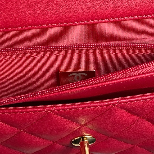 Chanel WALLET ON CHAIN AP4282 red