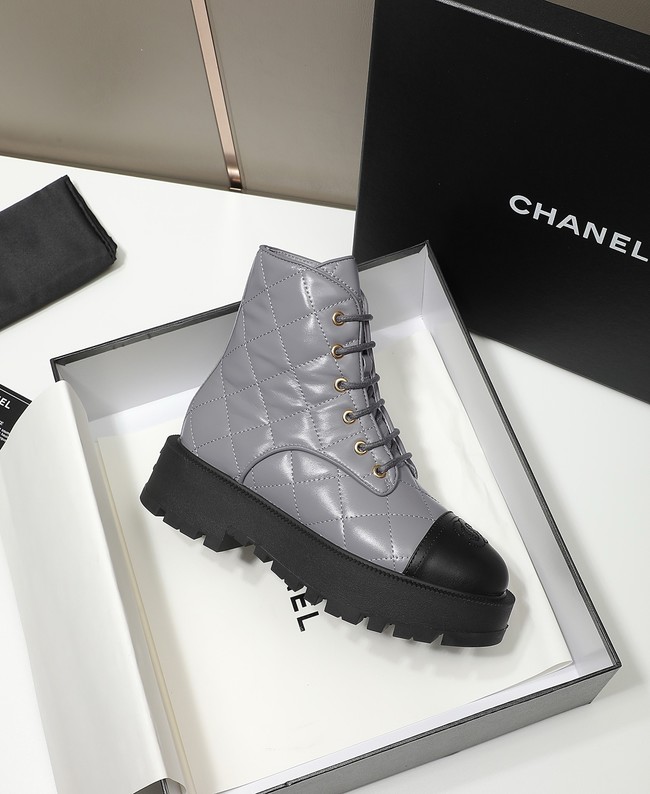 Chanel WOMENS SHORT BOOTS 55704-2