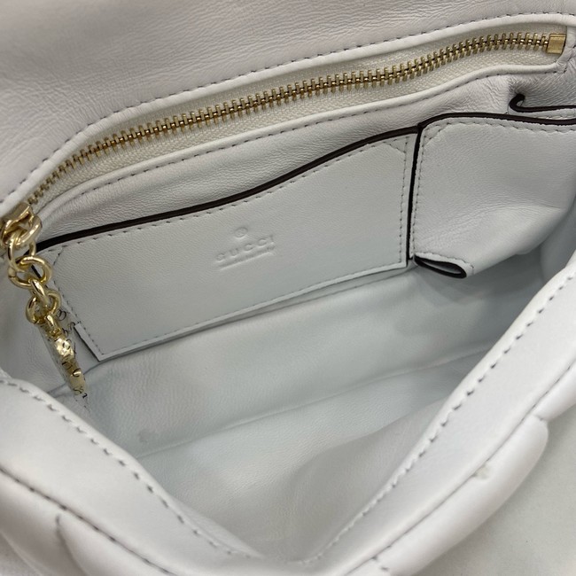 Gucci GG MILANO MINI TOP HANDLE BAG 806017-1 White