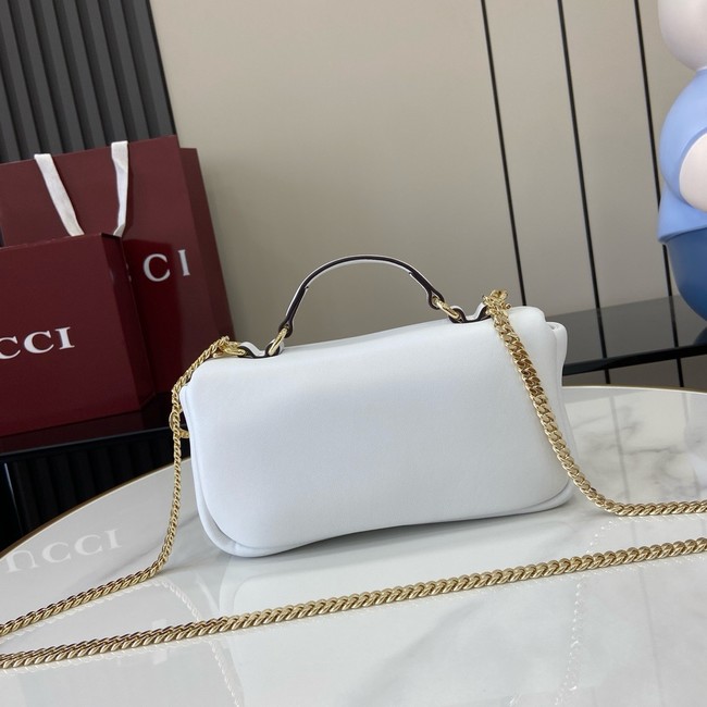 Gucci GG MILANO MINI TOP HANDLE BAG 806017-2 white