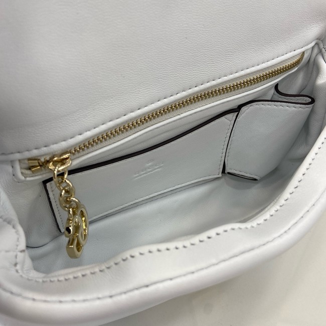 Gucci GG MILANO MINI TOP HANDLE BAG 806017-2 white