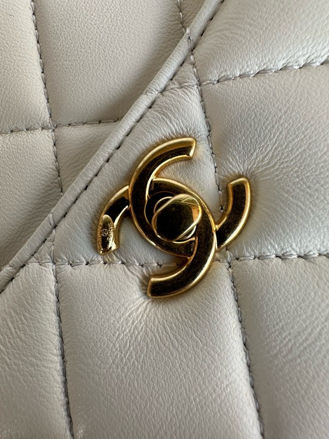 Chanel CAMERA CASE AS5187 WHITE