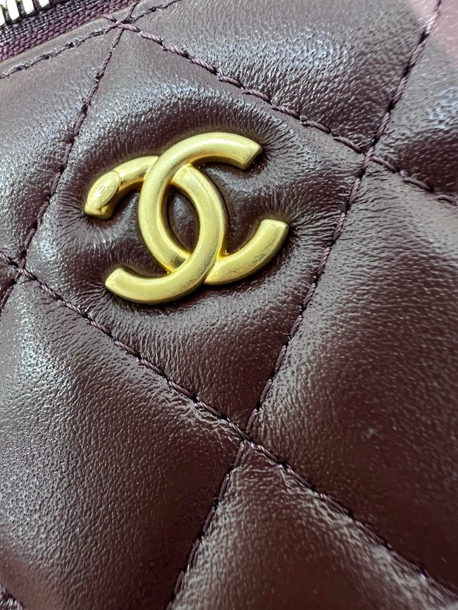 Chanel CLUTCH WITH CHAIN AP2303 Burgundy