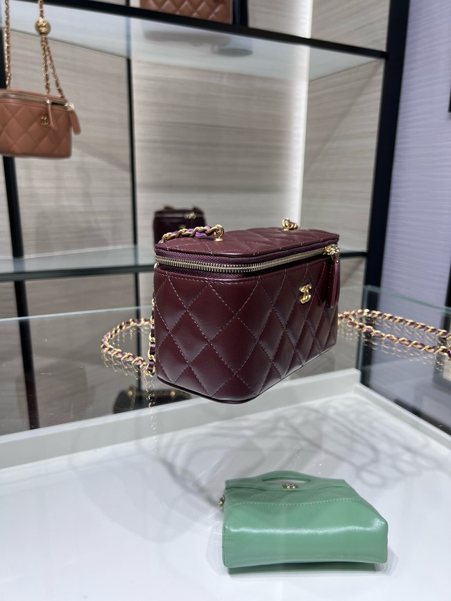 Chanel CLUTCH WITH CHAIN AP2303 Burgundy