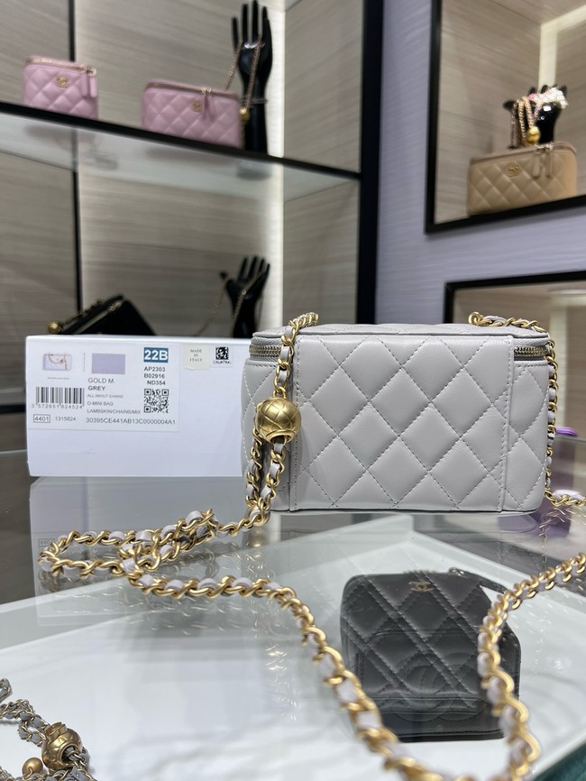 Chanel CLUTCH WITH CHAIN AP2303 GRAY