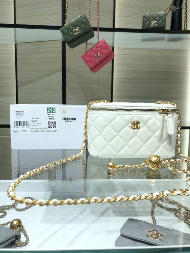 Chanel CLUTCH WITH CHAIN AP2303 WHITE