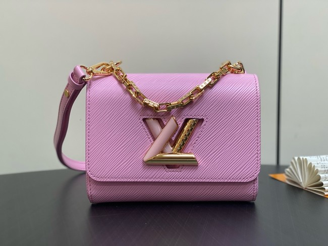 Louis Vuitton Twist MM M24630 PINK