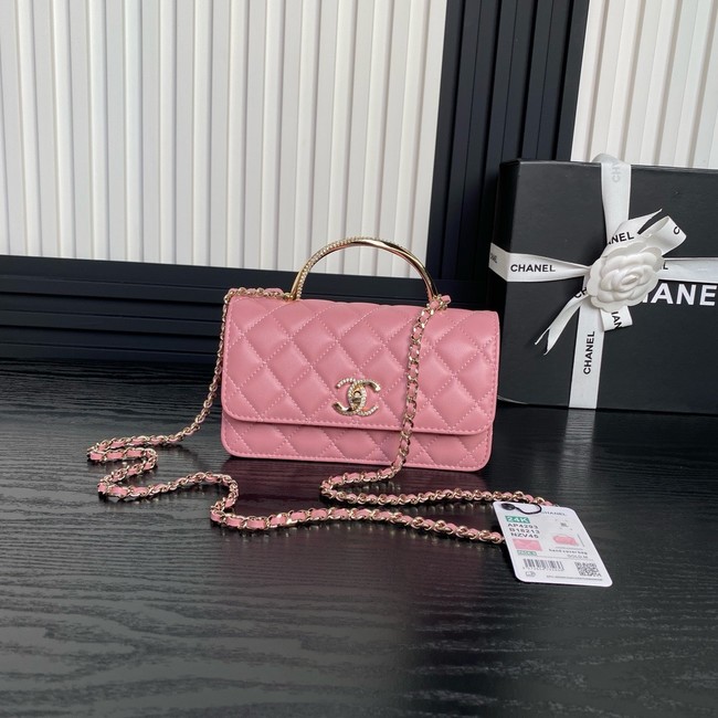 Chanel CLUTCH WITH CHAIN AP4293 Light Pink