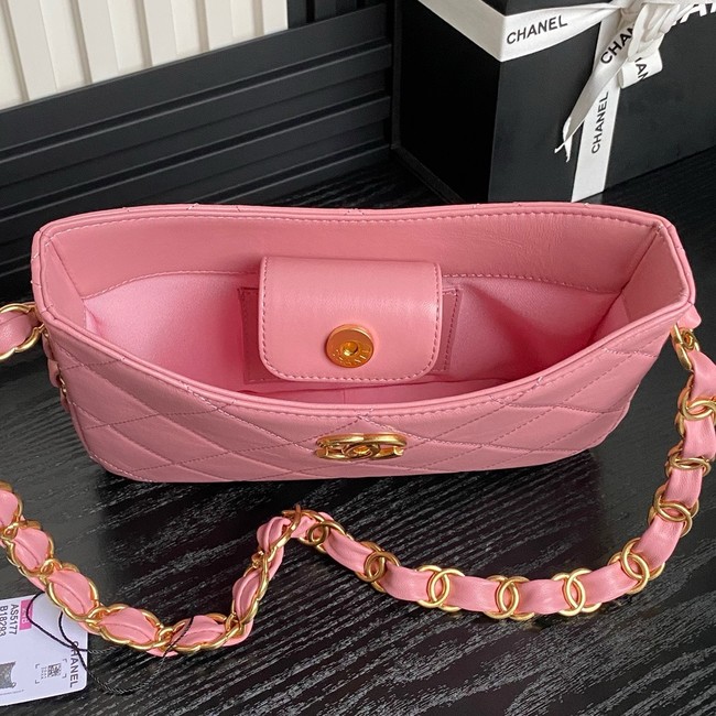 Chanel HOBO HANDBAG AS5177 pink