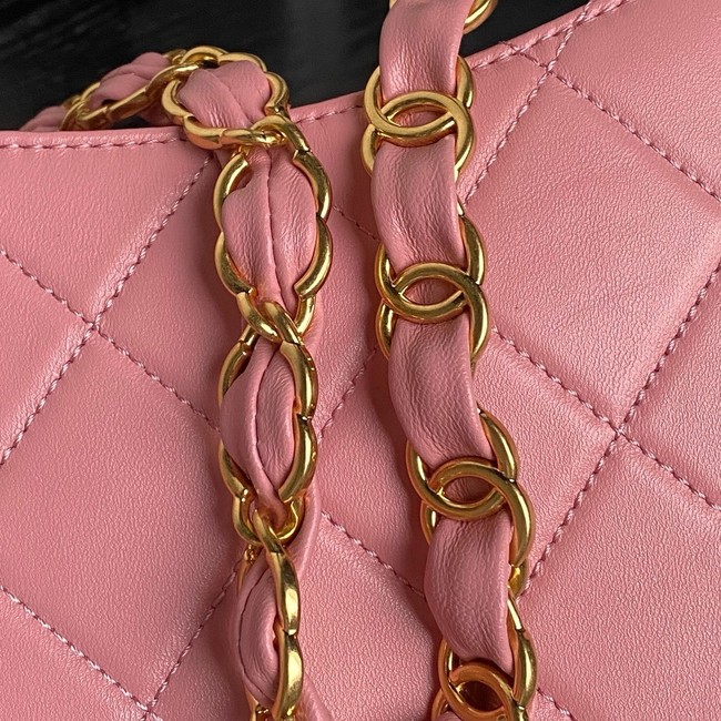 Chanel HOBO HANDBAG AS5177 pink