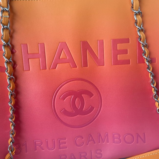 Chanel SHOPPING BAG AS3351 ORANGE